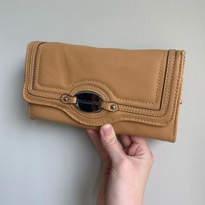 Liz Claiborne Envelope Wallet in Mustard, Great Condition